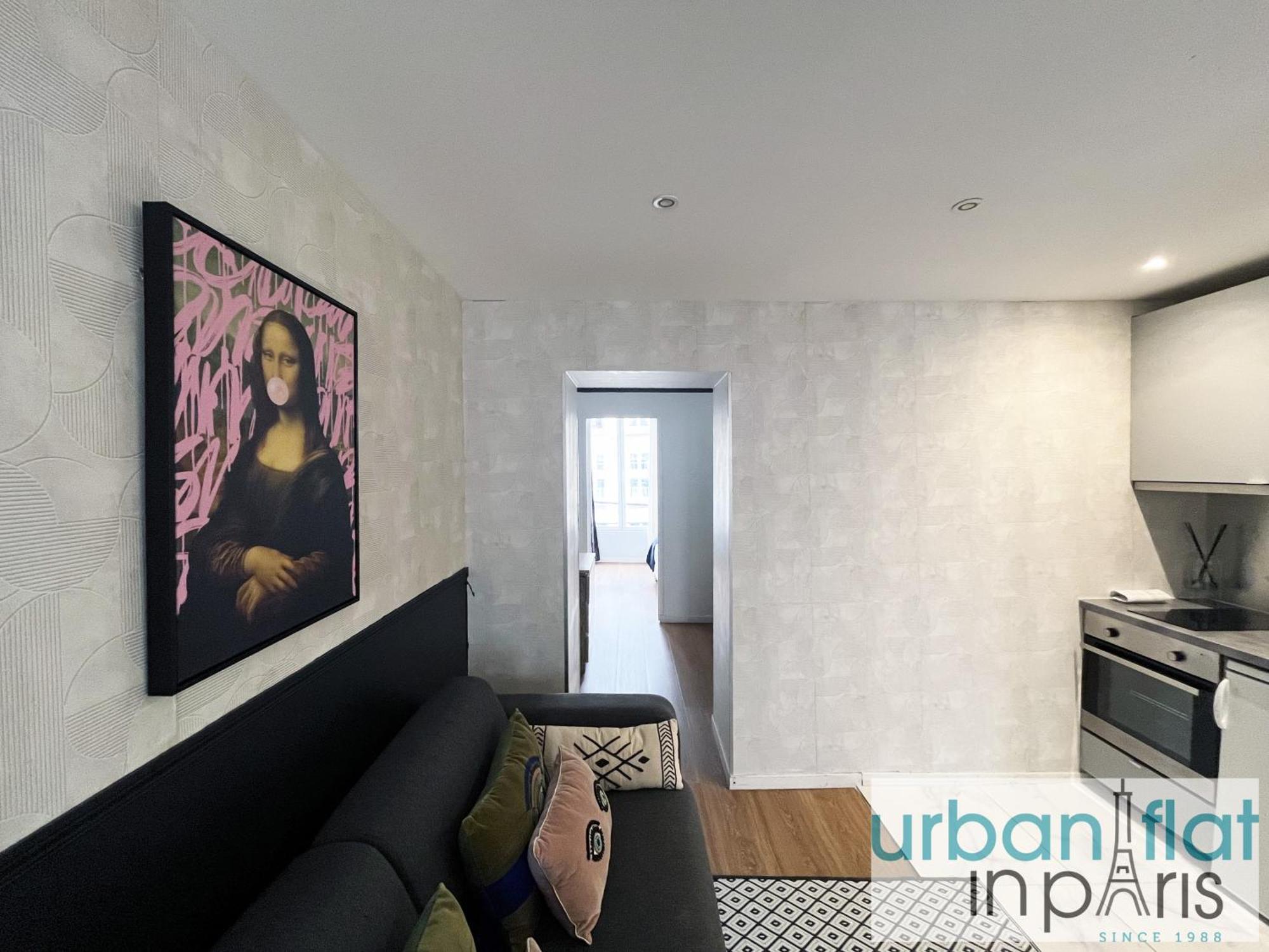 Urban Flat 04 - Pretty 2 Bedroom Flat In Montorgueil Apartment