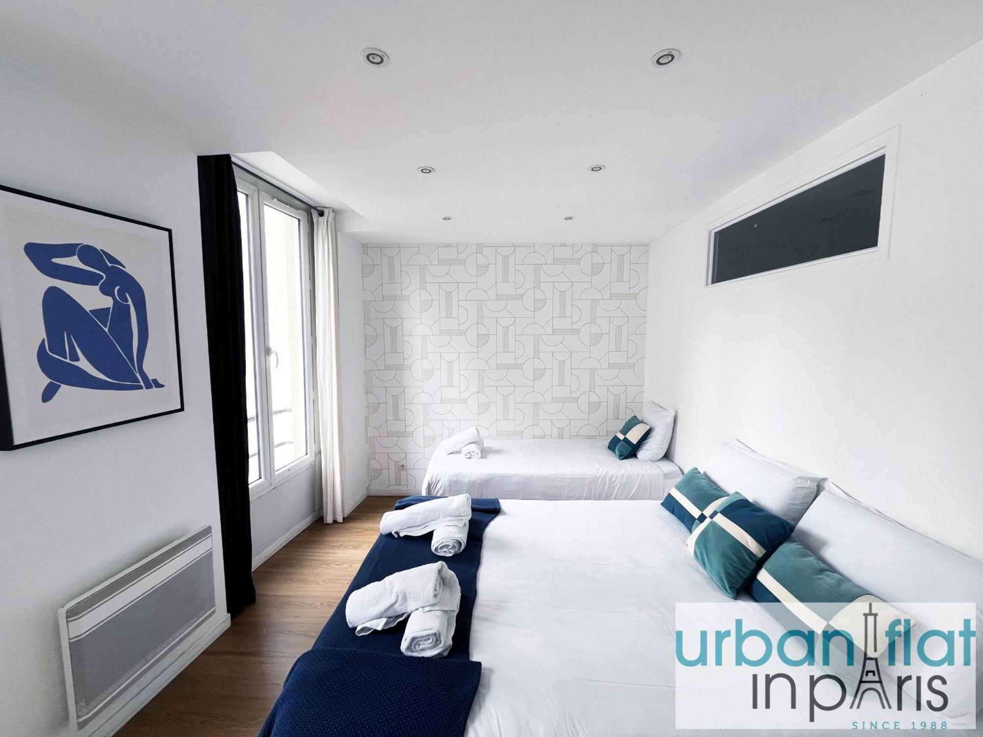 Urban Flat 04 - Pretty 2 Bedroom Flat In Montorgueil Apartment *
